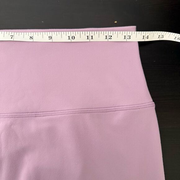 Manduka Leggings Womens Sz L Lilac Purple Pull On Gym Athletic Yoga Stretch - Picture 8 of 10